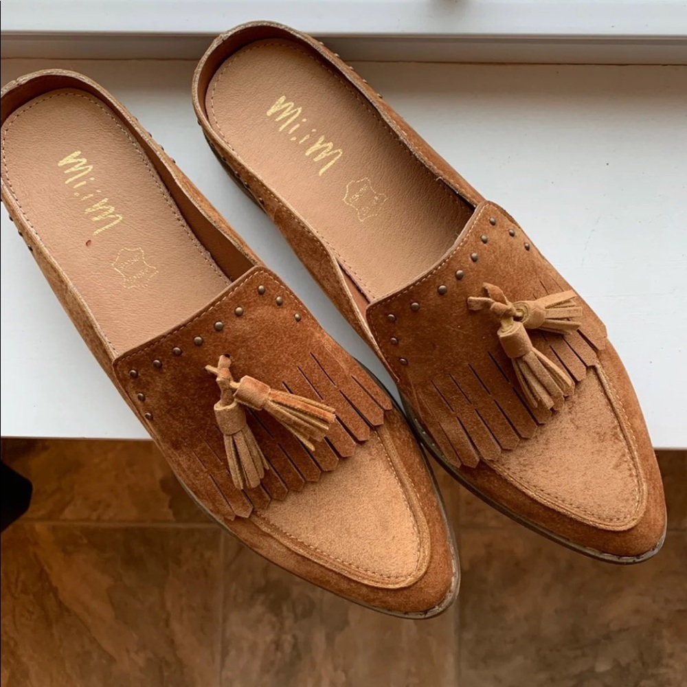 Slip on mules